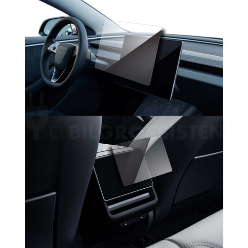 TSLA Screen protector - Juniper Highland - Skjermbeskytter - Model Y og Model 3 - Elbilgrossisten